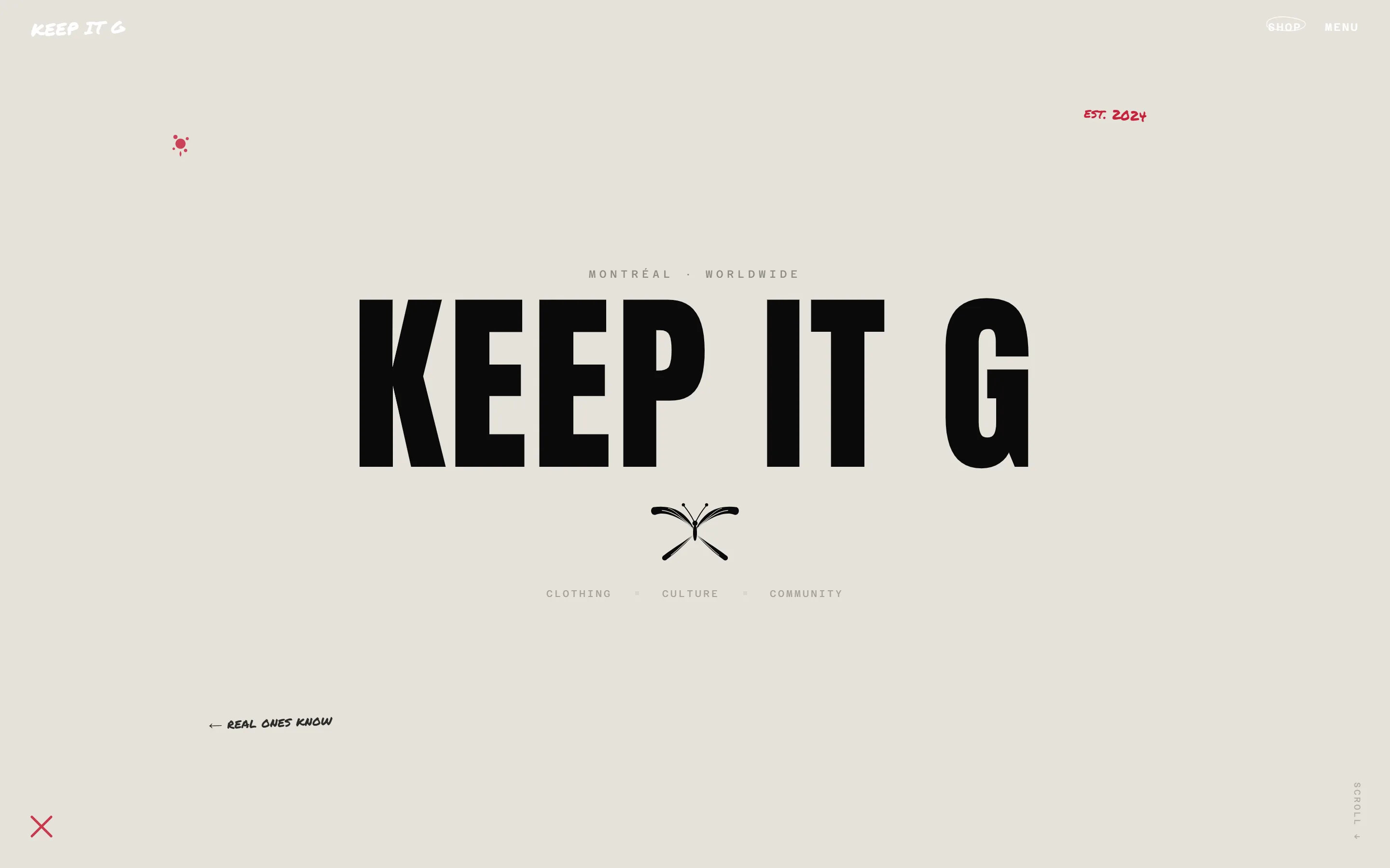 Keep It G — live site