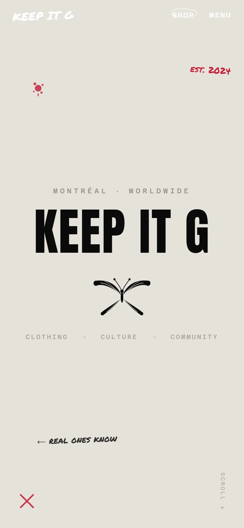 Keep It G mobile live site